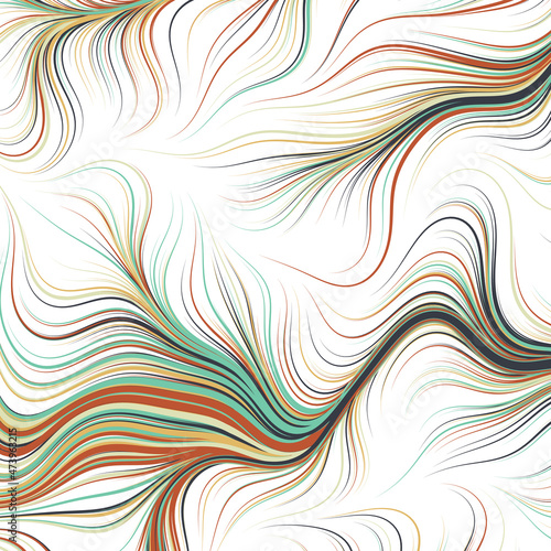 Abstract Perlin Noise Geometric Pattern generative computational art illustration