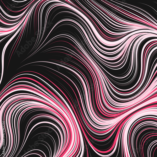 Abstract Perlin Noise Geometric Pattern generative computational art illustration