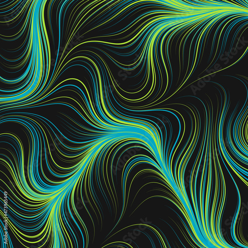 Abstract Perlin Noise Geometric Pattern generative computational art illustration