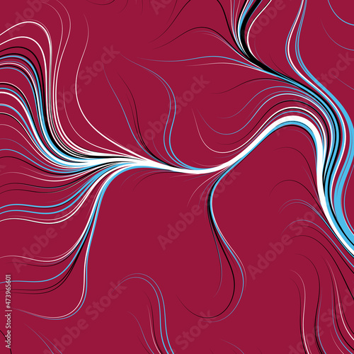 Abstract Perlin Noise Geometric Pattern generative computational art illustration