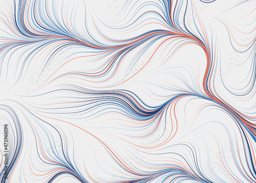 Abstract Perlin Noise Geometric Pattern generative computational art illustration