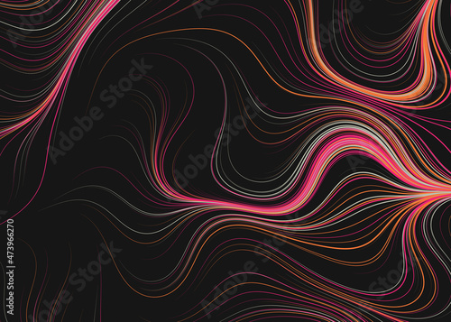 Abstract Perlin Noise Geometric Pattern generative computational art illustration