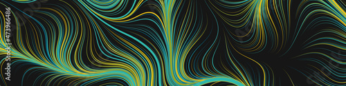 Abstract Perlin Noise Geometric Pattern generative computational art illustration