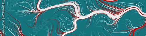 Abstract Perlin Noise Geometric Pattern generative computational art illustration