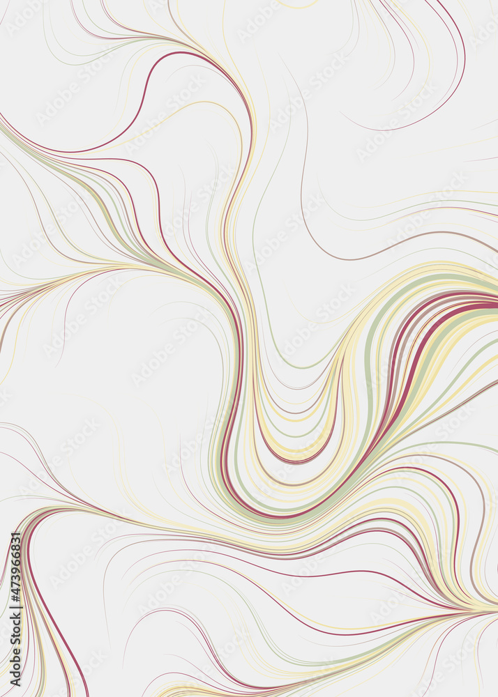 Fototapeta premium Abstract Perlin Noise Geometric Pattern generative computational art illustration