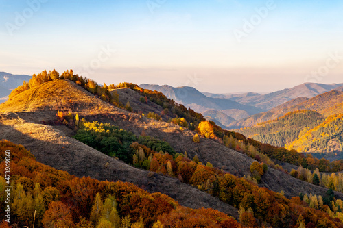 autumn colors in dumesti, romania