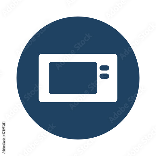 Microwave Oven Vector icon which is suitable for commercial work and easily modify or edit it


