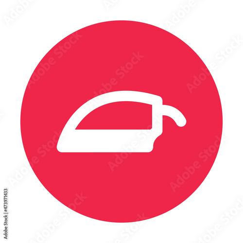 Iron Vector icon which is suitable for commercial work and easily modify or edit it

