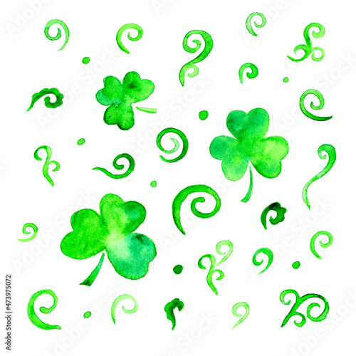 Happy Saint Patrick's Day design elements