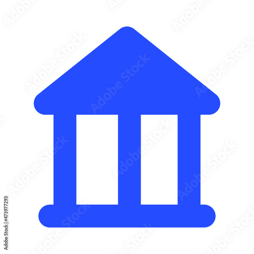 Banking Vector icon which is suitable for commercial work and easily modify or edit it