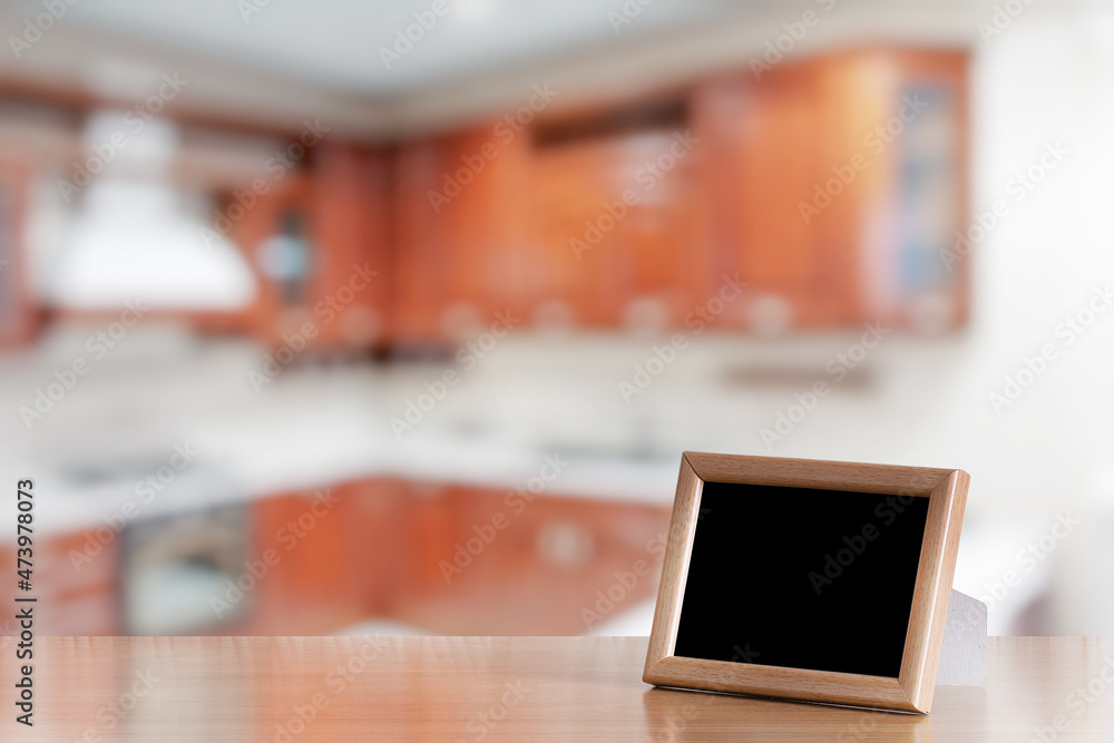 custom made wallpaper toronto digitalframe on the wooden table