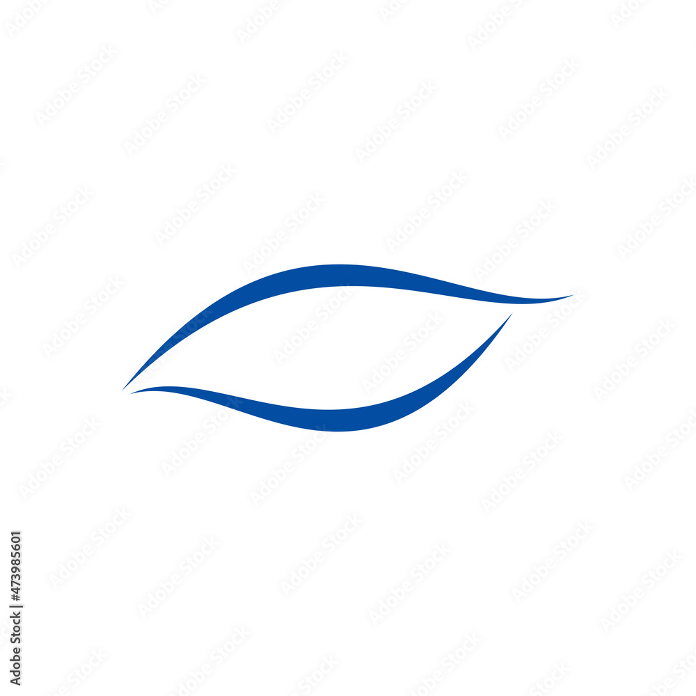 elegant eye design vector illustration.