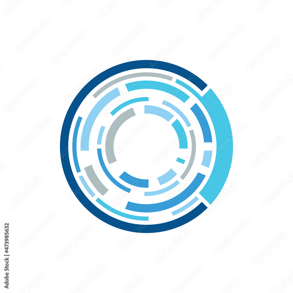 optical lens logo design vector illustration. optical lens logo design vector illustration.