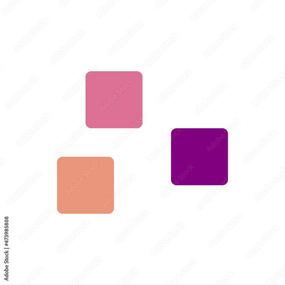 three square color trends design. three square color trends design.