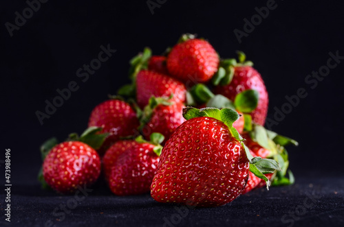 Plakat Fresh Ripe Strawberry