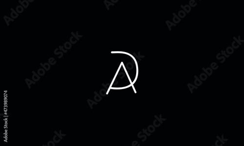 AD, DA, Abstract Letters Logo Monogram photo