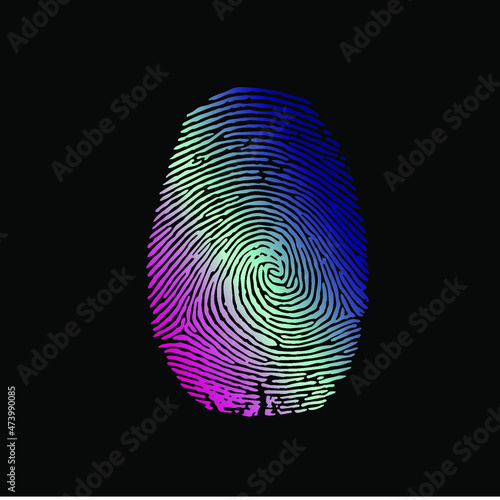fingerprint illustration