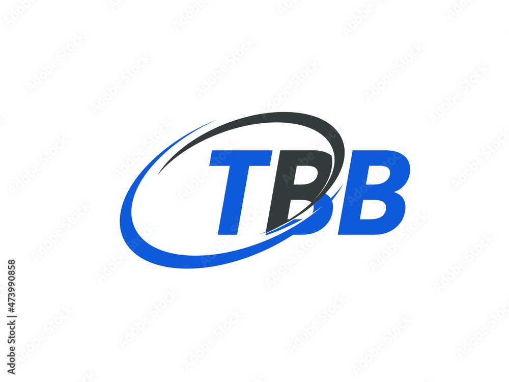 TBB letter creative modern elegant swoosh logo design TBB letter creative modern elegant swoosh logo design