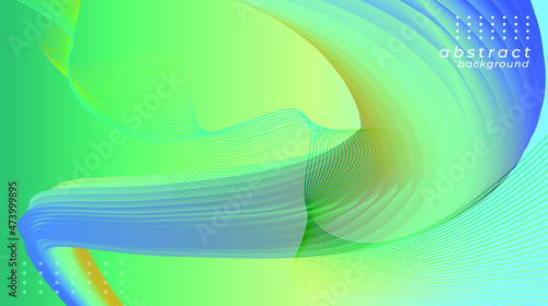 Modern colorful flow poster. Liquid wave shape on multicolor background. Art design for your project. Vector illustration.