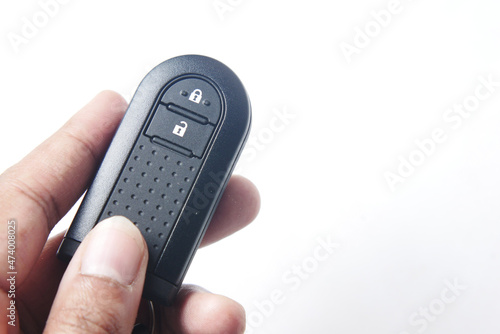 Wallpaper Mural close up of car key on white background , Torontodigital.ca