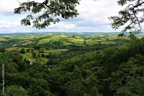 View of the english countryside
