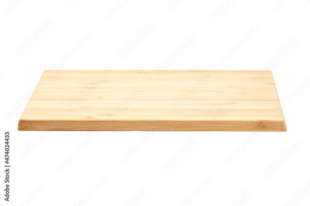 Wooden cutting board isolated on white Wooden cutting board isolated on white