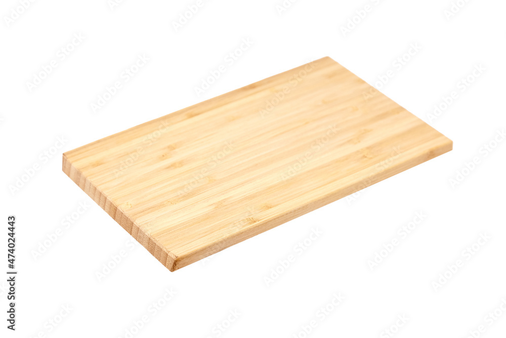 Wooden cutting board isolated on white Wooden cutting board isolated on white