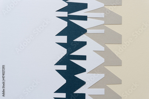 fringed paper background