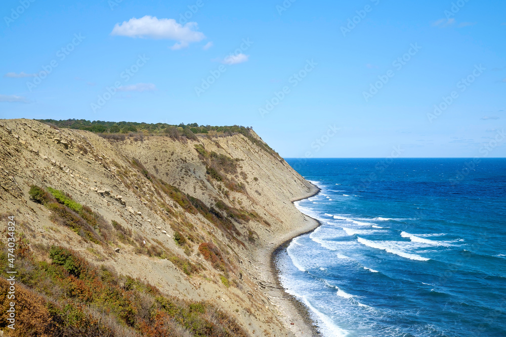 Rocky Beach in Sunny Weather Landscape 7