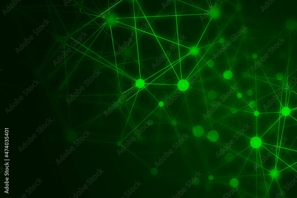 Abstract technology green background Abstract technology green background