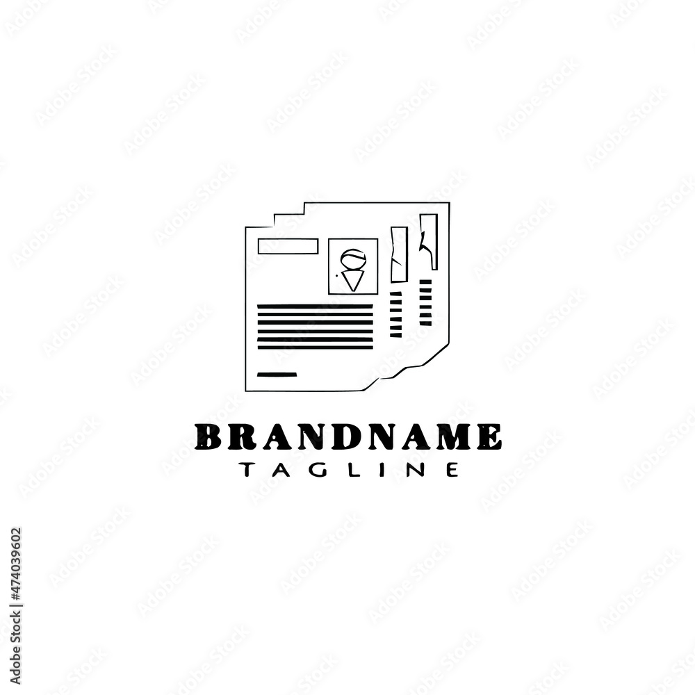 document logo template icon design vector illustration document logo template icon design vector illustration