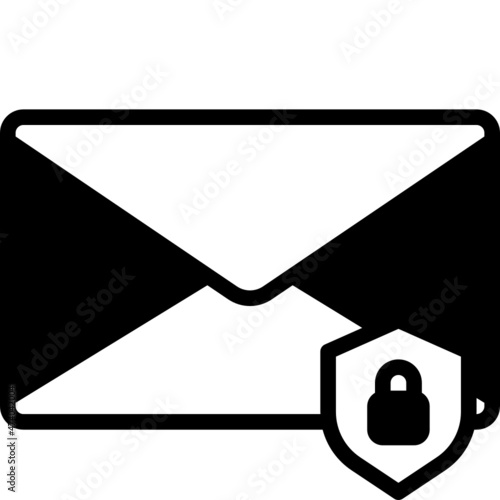 email solid line icon photo