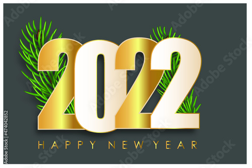 2022 Happy New Year Design  photo