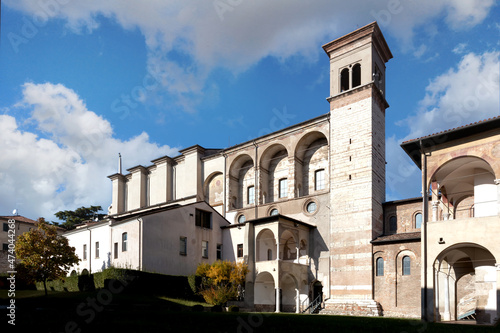 The monastery of Santa Giulia is a convent complex that rises in Brescia in via dei Musei, incorporating the oldest monastery of San Salvatore built in the Lombard period. photo