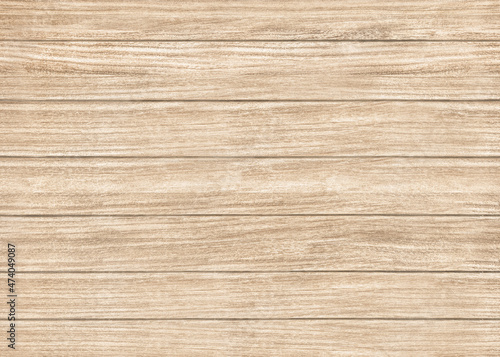 Brown wood color texture horizontal for background. Surface light clean of table top view. Natural patterns for design art work and interior or exterior. Grunge old wood board wall pattern.