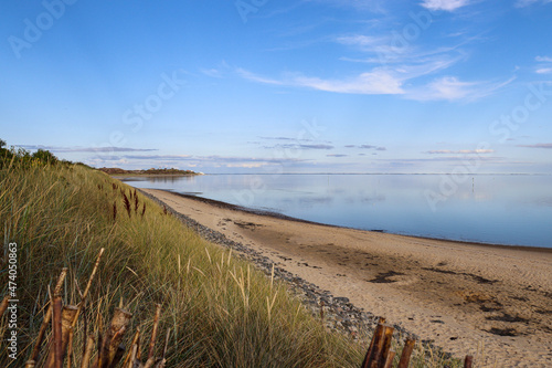 Dune landscape in List at the island Sylt