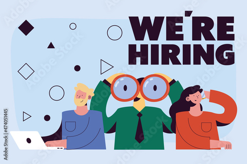 we are hiring persons