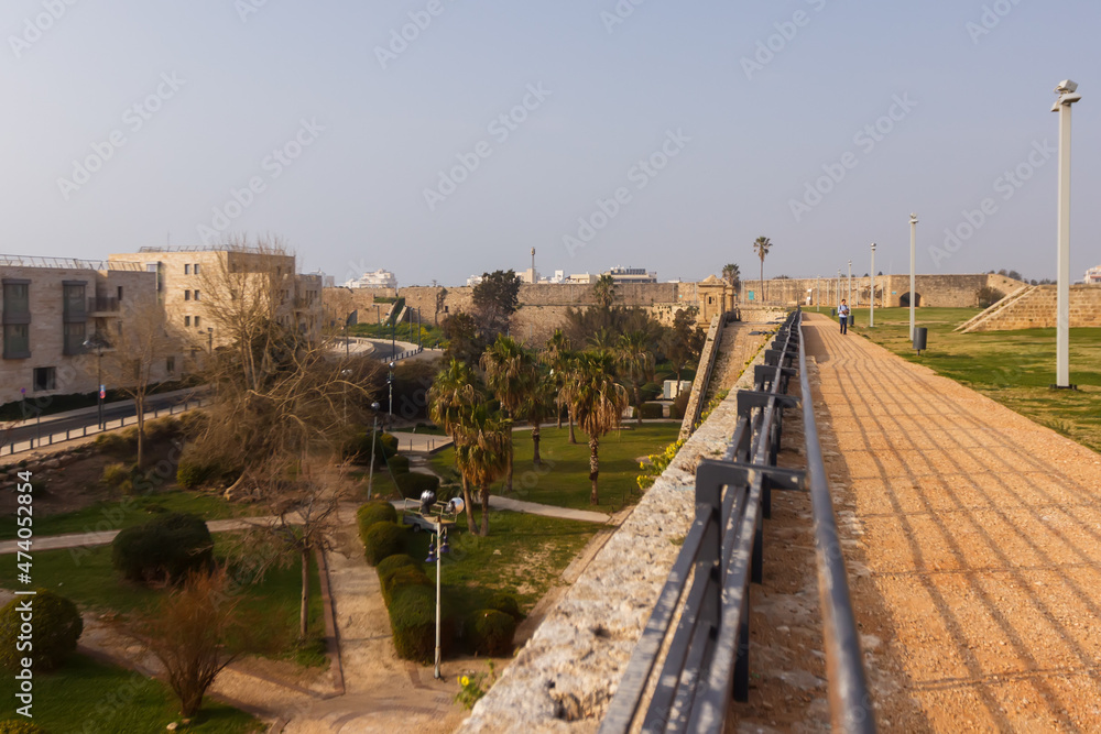 The territory of the fortress and the city of Akko