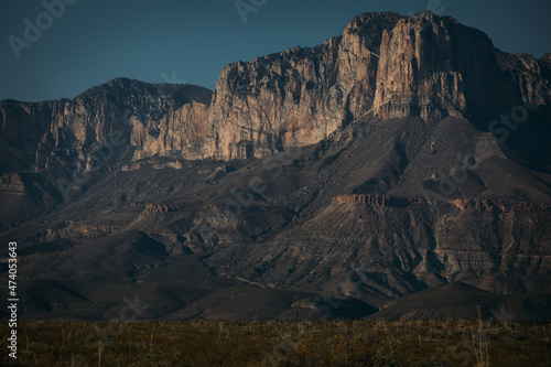 sunset in the Guadalupe mountains, Texas.  © Marco