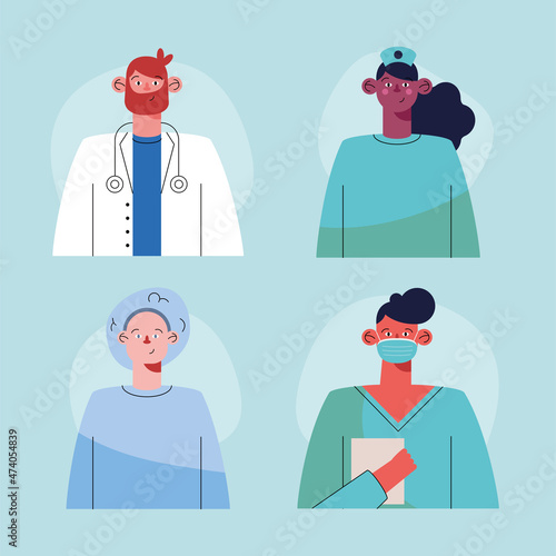 four doctors staff