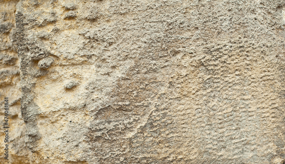 Texture of brick wall and concrete blocks. Samples of stone plates stacked evenly in a row. Texture of brick wall and concrete blocks. Samples of stone plates stacked evenly in a row.