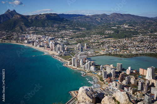 view of the city of Calpe
