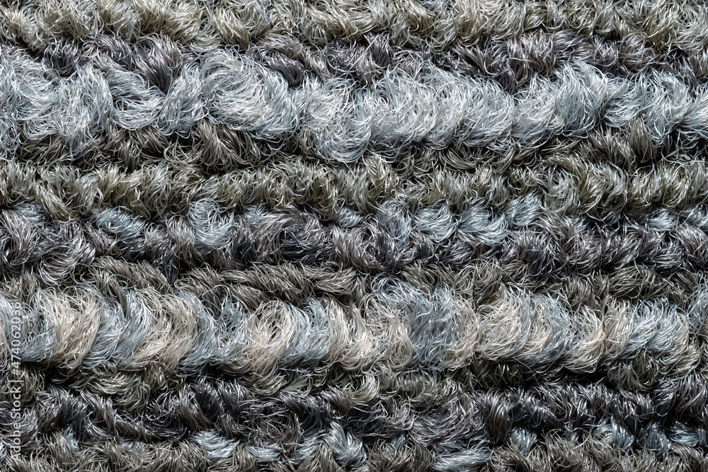 Seamless close up of monochrome grey carpet texture background from above.. Seamless close up of monochrome grey carpet texture background from above..
