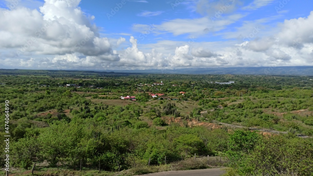 Villavieja a lo lejos