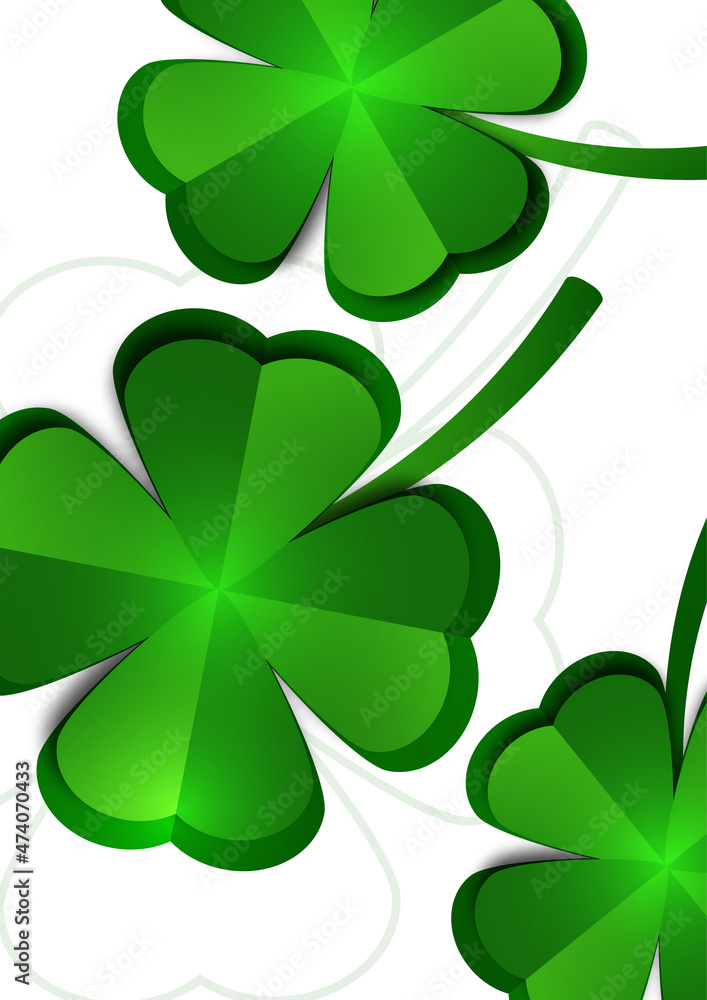 St. Patrick's Day banner design template. Simple banner for website, store, magazine promotions. Vector St. Patrick's Day banner design template. Simple banner for website, store, magazine promotions. Vector