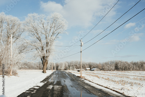 Country Road in Winter © Emma