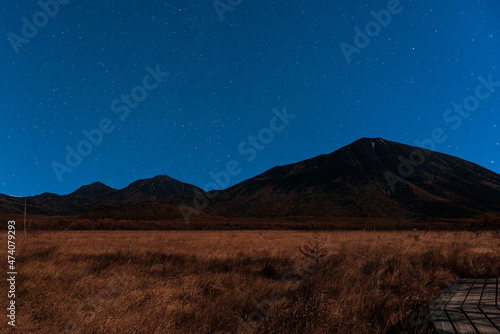 日光国立公園　戦場ヶ原と男体山の星空 © nikomani