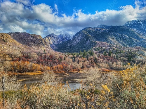 autumn in the mountains