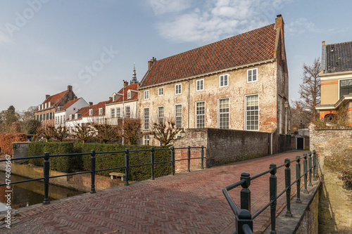 Bollenburg House in the historic city center of Amersfoort where the famous Johan van Oldenbarnevelt grew up. © Jan van der Wolf