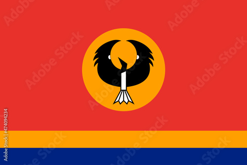 South Australia state new flag proposal, Australia, vector illustration